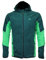 Athl Dpt. Felpa Uomo Pile Micropile Cappuccio Full Zip e Tasche Laterali Chiuse - Giacchetto Sport Sci Trekking Tempo Libero con Cappuccio (XXL, Bosco/Verde)