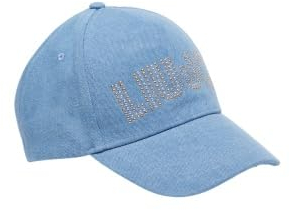 LIU.JO Baseball Cap Logo, Denim-Blau