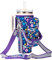 molshine Water Bottle Carrier Bag for Stanley Quencher H2.0 850ml/1.2L,Fluorescent Strips Cup Pouch Holder with Crossbody Strap & Handle & Phone Pocket for Hiking Travelling Camping (Swallow)