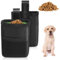 Aomig Leckerlibeutel für Hunde Hundeleckerli Tasche Bauchtasche Hundetraining Bauchtasche Hund Gassitasche Futterbeutel Hunde Apportierbeutel Hunderassen Leckerlitasche Gassigehen Hundetraining (Grau)