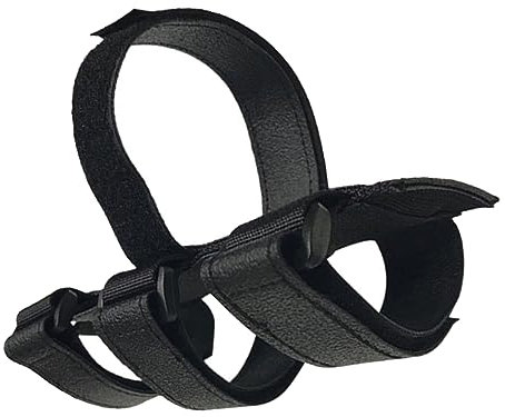 Housoutil Support Haut-Parleur Vélo avec Sangle Réutilisable Fixation Pratique pour Haut-Parleur sans Fil Et Porte-Bouteille Accessoires De Vélo Polyvalents