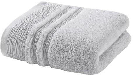 Casa Nova Handtuch - Grau - 50 x 100 cm - Baumwolle