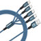 GIANAC Multi Ladekabel [USB C*2+Lightning+Micro],1.2M 4 in1 Universal Ladekabel Mehrfach anschlüsse für iPhone 16/15/14/13/12, Galaxy S24/S23, MacBook iPro/Air, iPad