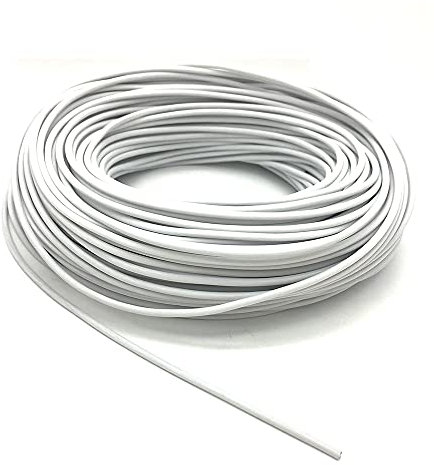 Silicone Electrical Wire,Infrared Carbon Underfloor Heating Cable, 10/12.5/15/20/30/50/100m Warm Floor Heating Wire 24K 17ohm/m Thick 3/4mm(3MM*12.5 METERS)(4MM*20 METERS)
