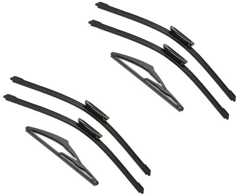 Balais d’essuie-Glace de Voiture pour 2014-2020 Citroen C4 Cactus Essuie-Glaces Avant arrière 2014 2015 2016 2017 2018 2019 2020