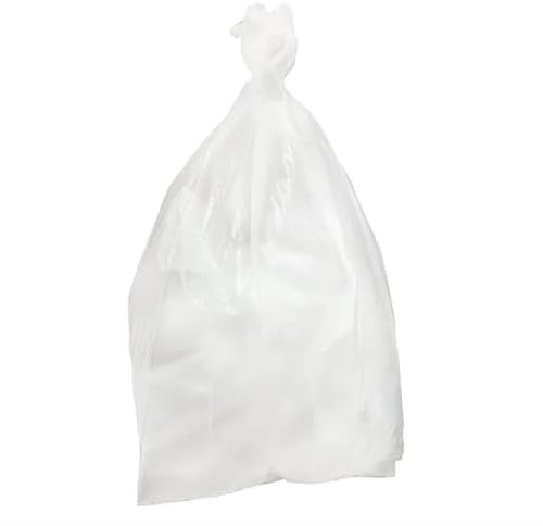 Jantex Robuster Müllbeutel, transparent, 160 l, 100 Stück
