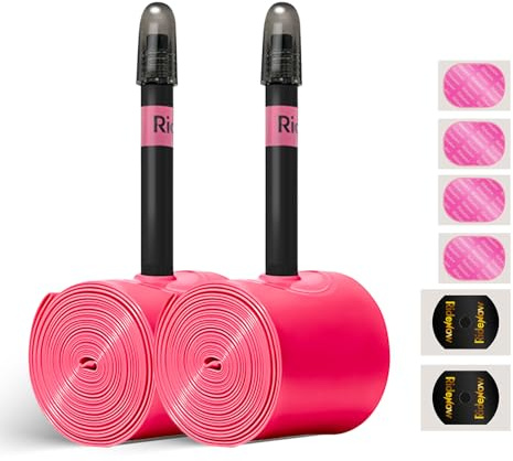 RideNow TPU Schlauch 18 Zoll BMX Fahrrad Kinderfahrrad, 2 Pack Fahrradschlauch, Ultraleicht Schlauch mit Presta Ventil 45mm