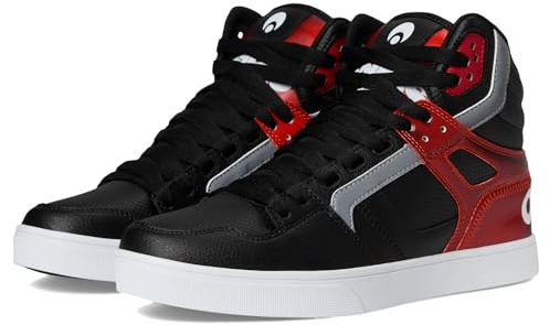 Osiris Mens Clone, Black/Red/Holo, 13 UK