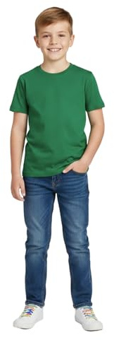 A2Z 4 Kids Boys T Shirts Plain Black T Shirt Soft - Boys PL T Shirt Green 7-8