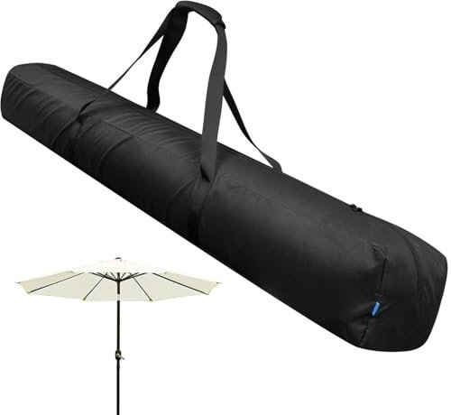 Outdoor Umbrella Storage Bag - Foldable Beach Parasol Bag, Waterproof Carry Bags, Beach Umbrella Storage Bags for Garden Patio