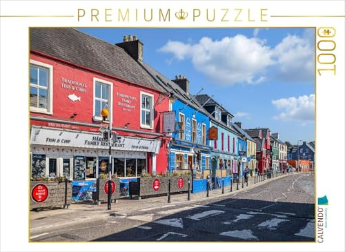 Puzzle · Dingle Town: Farben, Fisch und Freiheit | Wo bunte Häuser, frischer Fisch und freie Gedanken das Lebensgefühl… · 1000 Teile · Lege-Größe 64 × 48 cm · CALVENDO Puzzle