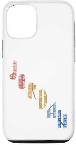 Vintage Jordan t shirt with Skyscarper Jordan Case for iPhone 12/12 Pro