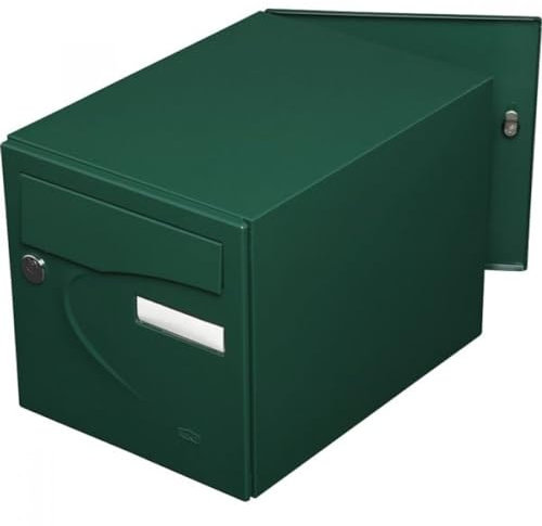 boite aux lettres normalisée preference 2 portes vert - RENZ