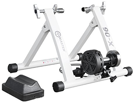 MASTER Erwachsene Rollentrainer für Fahrrad X-06 Heimtrainer, weiß, one Size