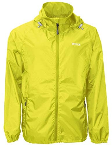 PRO-X elements Herren Pack able Jacke, Neongelb, XS