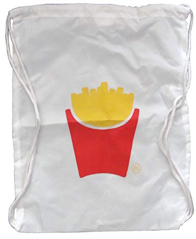 Mc Donalds - Motiv Pommes - Turnbeutel - Rucksack - 48 x 36 cm