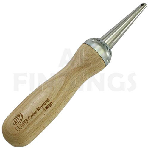 WIRE WRAPPING MANDREL (LGE/WOOD) Jump Ring Maker Mandrel 5mm - 14.5mm Craft Jewellery Bead Tool