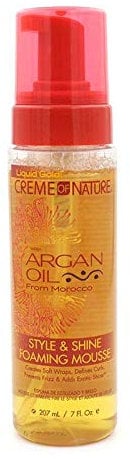 Cream of nature argan oil foaming mousse 207 ml