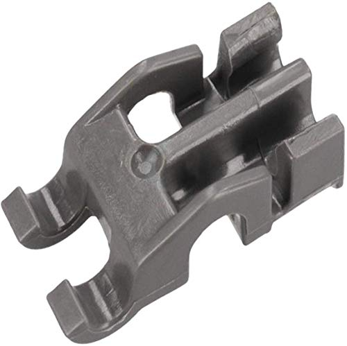 Unteres Korblager 481010600198 Geschirrspüler, geeignet für Whirlpool / Bauknecht / KitchenAID / IKEA Whirlpool / Ignis / Laden, Schwarz