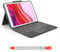 Logitech Combo Touch Tastatur-Case für iPad (7. Gen. – 2019 | 8. Gen. – 2020 | 9. Gen. – 2021) + Crayon digitaler Zeichenstift für alle iPads (ab 2018) - DEU QWERTZ - Schwarz