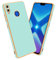 cadorabo Housse Compatible avec Honor 8X en Glossy Vert Menthe - Or - Étui de Protection en Silicone TPU Flexible et avec Protection pour Appareil Photo