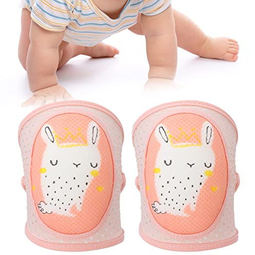 Ginocchiere Antiscivolo per Gattonare, Ginocchiere per Bambini Aiuto per Gattonare con Ginocchiere Antiscivolo in Gomma per Bambini da 0 a 24 Mesi per la Protezione del Bambino Che Cammina