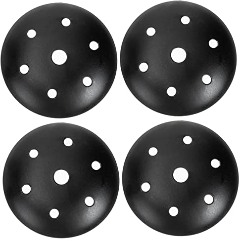 OSALADI 4pcs Chandelier Flying Saucer Vintage Light Plate Base Tabletop Lamp Cover Light Ceiling Desk Lamp Base Ceiling Light Cover Plate Pendant Light Plate