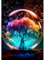 HEIBAGO Fantasie Baum Diamond Painting Erwachsene, 5D Landschaft Diamant Painting Bilder Erwachsene Anfänger, DIY Diamant Kunst Baum Diamant Malerei Bilder für Wanddekor 30x40cm