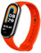OcioDual Correa de Recambio Compatible con Xiaomi Mi Band 9 y Mi Band 8, de color Rojo, Pulsera de Repuesto de Silicona, Correa Reloj Inteligente, Enganche Métalico, Flexible Sport