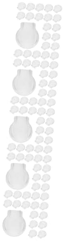 Lurrose 250stücke Ohrclip Polster Für Ohrringe Transparente Rutschfeste Pads Bequem Und Langlebig Geeignet Für Ohrclips Und Schmuckherstellung