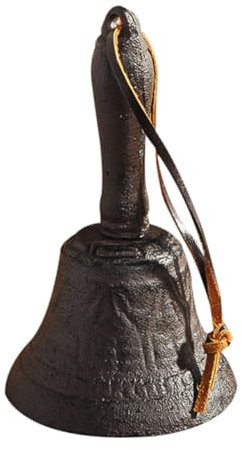 Zerodeko Tischglocke Retro-Stil Handglocke Als Dekoglocke Oder Serviceglocke Handschüttelglocke Für Zuhause