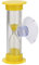 KJDKNC Sablier Minuteur - 2 Minutes - Pour Enfants - Cadeau - Décoration Maison - Jaune