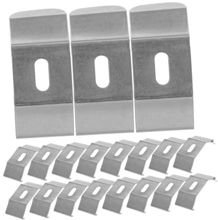 GRIRIW 50pcs Blind Accessories Vertical Blind Clips Fitting Brackets for outside