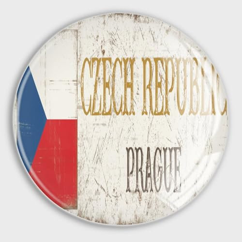 Tschechische Republik Prag Glas starker magnetischer Kühlschrankmagnet, Kühlschrankaufkleber, Tschechische Republik, Whiteboard-Magnete, Kühlschrankmagnete für Küche, Büro, Whiteboard, Klassenzimmer