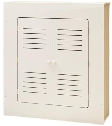 QSNYJPL Grille Cache Radiateur Panneau Bois Plastique, Tablette de Radiateur Moderne avec Grille de Ventilation pour Maison, Salon, Chambre et Salle de Bain(90x90x25cm/35x35x10in)