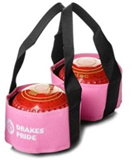 Drakes Pride 2 BOWL CARRIER FOR FLAT GREEN OR CROWN GREEN BOWLS** (PINK)