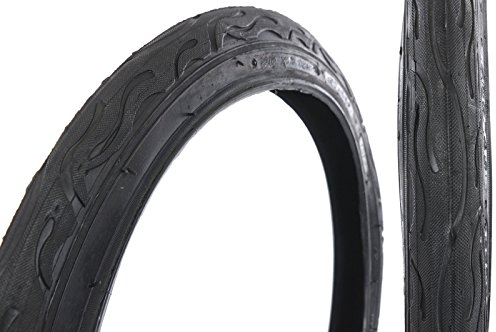 PAIR 20 x 2.125 USA STYLE DRAGSTER CHOPPER CRUISER SCORCHER TYRES FLAME” TREAD