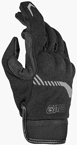 GMS Jet-City Motorradhandschuhe (Black/Gray,S)