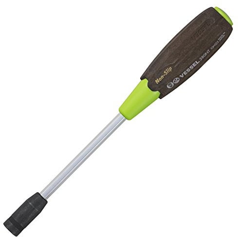 VESSEL Wood-Compo Socket Screwdriver A/F 10mmx125 (5) No.380NT 380AF10125
