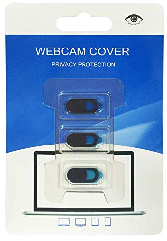 Cache Camera x3 pour Samsung Galaxy S20 FE Smartphone Webcam PC Tablette Lot de 3 (Noir)