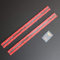 2 x 500mm Charnières Flexibles à profil bas de -Aucune colle requise, Auto-adhésif. Charnières auto-adhésives. Charnières actives flexibles, transparentes