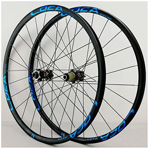 MTB Fahrrad Laufradsatz 26/27.5/29 er, Scheibenbremse Fahrrad Laufradsätze Felge 24 Stunden Kassette Radfahrräder für 7/8/9/10/11 Speed (Size : 26 inch)