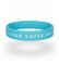 Helping Band - Silikon Armband - Ocean Saver in Action I Größe S/M I Farbe Blau - Unterstütze WWF-Projekte - Silikonarmband für Herren und Damen - Gummi Armbänder