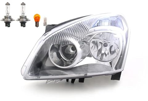 Johns, Scheinwerfer passend für Nissan Qashqai J10 02/07-02/10 links + Leuchtmittel