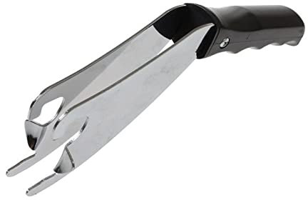 Masterpart Grill Pan Handle Compatible With Flavel FSE50S Oven Cooker Detachable Chrome Silver FLS60FX