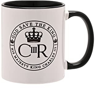 Widdop Made in UK King Charles III Coronation Commemorative Mug - God Save The King