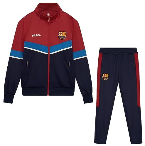 FC Barcelona Trainingsanzug 23/24 Erwachsene - Größe X-Large (XL) - Saison 23/24 - Offizieles Product - Jacke und Hose für Fussball Training
