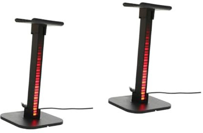 OSALADI 2stücke RGB Headset Stand Mit USB- Abnehmbarer Gaming Kopfhörer Für Pc-zubehör Mit Induktiver Geräuschfilterung Und Mehreren Beleuchtungsmodi