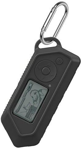 GIOPUEY Hülle Kompatibel mit Flipper Zero, Silikon Stoßfeste Schutzhülle, Ultradünn Case Cover, Kein Geruch, Hülle Silikon - Schwarz