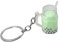 Huaqgu Porte-clés Bubble Tea,Mignon Porte-clés Bubble Tea Porte-clés KawaiiCar Sac à Dos Porte-clés Sac Pendentif Couple Cadeau Mini Tasse pendentifs avec Porte-clés Anneaux